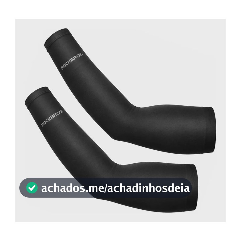 Manguito Rockbros UV400 Térmico Corrida Ciclismo Proteção Solar Bike Moto Tamanho Único