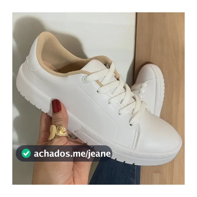Tênis Moleca Feminino Básico Casual Liso 5791.100