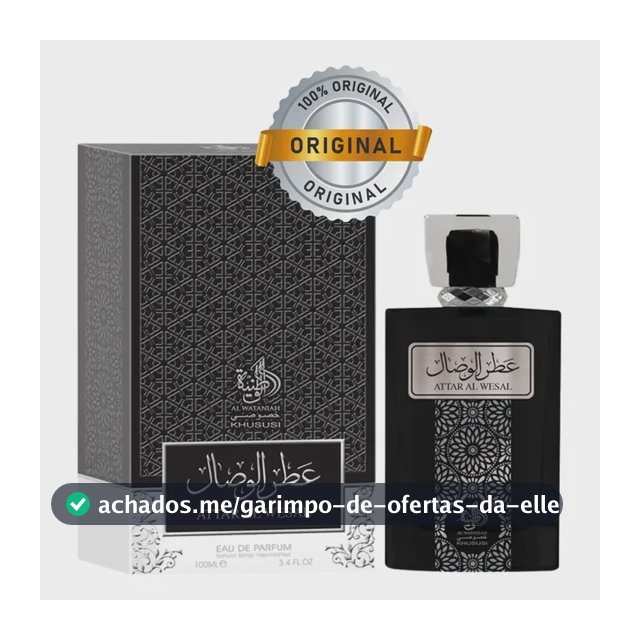 Perfume Masculino Al Wataniah Attar Al Wesal 100ml Original