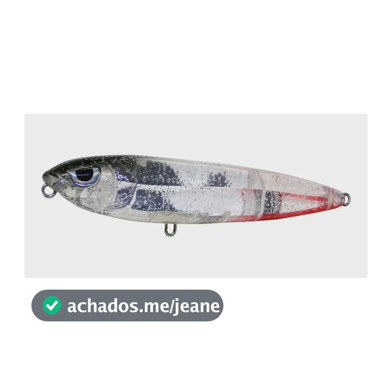 Isca Artificial Yara Mad Dog 12cm 26g - Diversas Cores Cor Arari Transparente