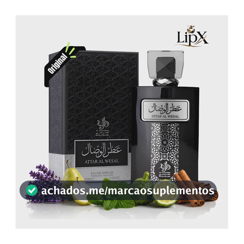 Perfume Masculino Al Wataniah Attar Al Wesal 100ml Original