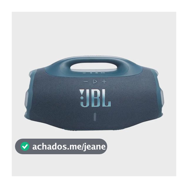 Alto-falante sem fio portátil Bluetooth Jbl Boombox 4 resistente à água e poeira Ip68 azul