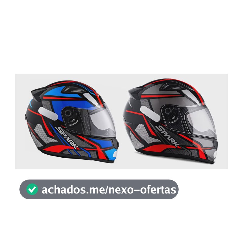 Kit Capacete Moto Casal Ebf Spark Spider Tiffany Azul Azul/vermelho Spider Brilhante 60 56