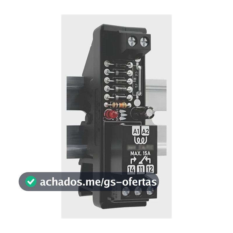 Relé Acoplador Interface Aa 5v, 12v, 24v, 48v, 127v E 220v