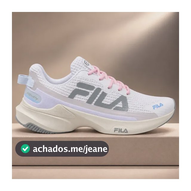Tênis Fila Recovery Feminino Esportivo Oferta Corrida