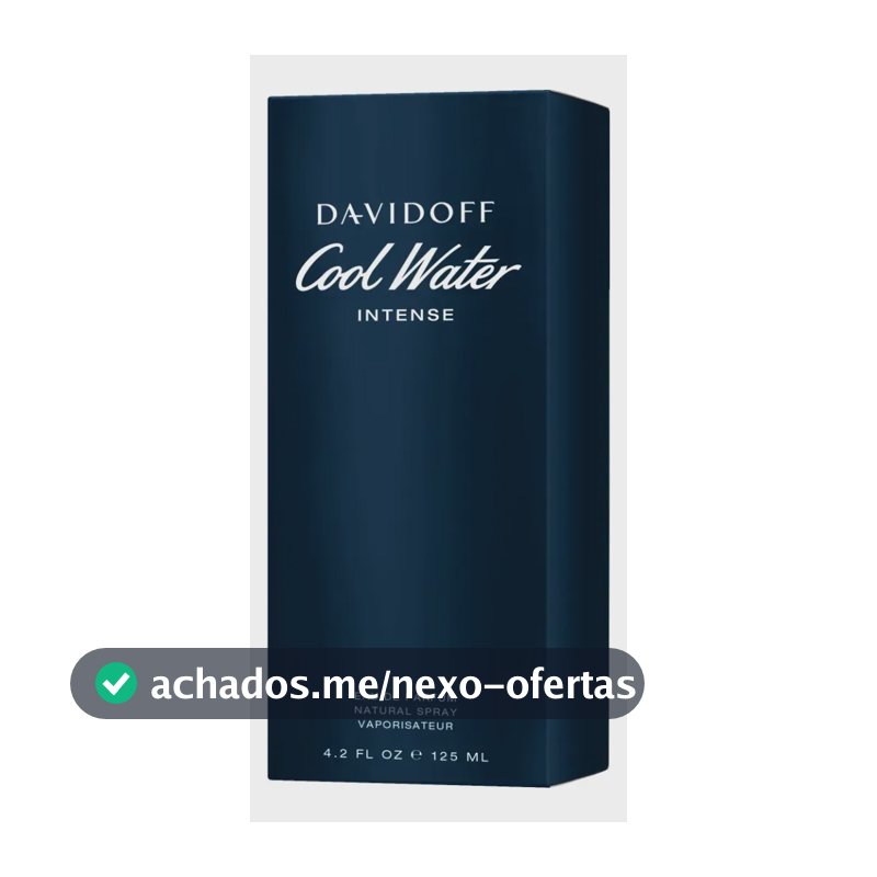 Perfume Cool Water Intense Edp Masculino 125 Ml Davidoff