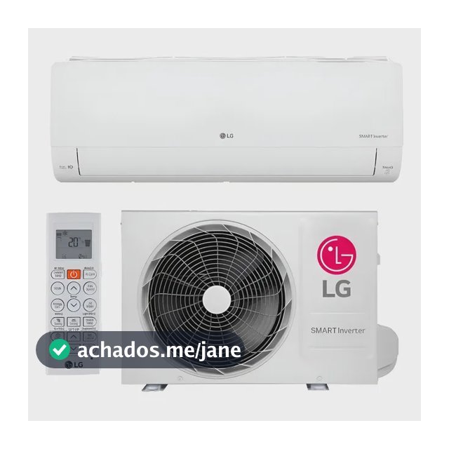 Ar Condicionado LG Ai Smart Inverter Voice 9000 Btus Frio Branco