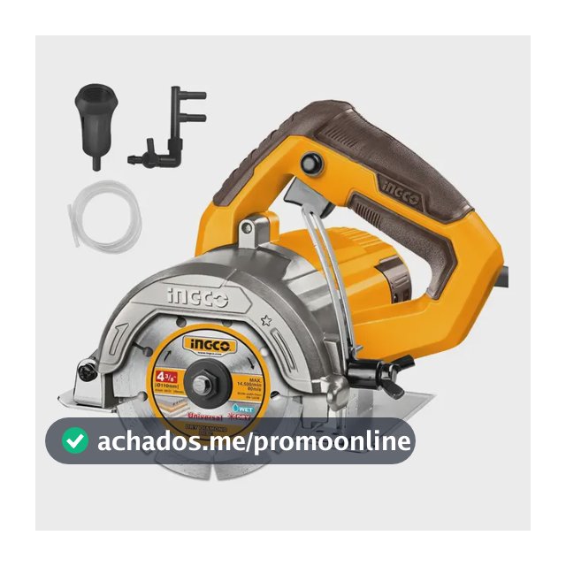 Serra Mármore Ingco 1400w 4.3/8 Pol 110v UMC1400682