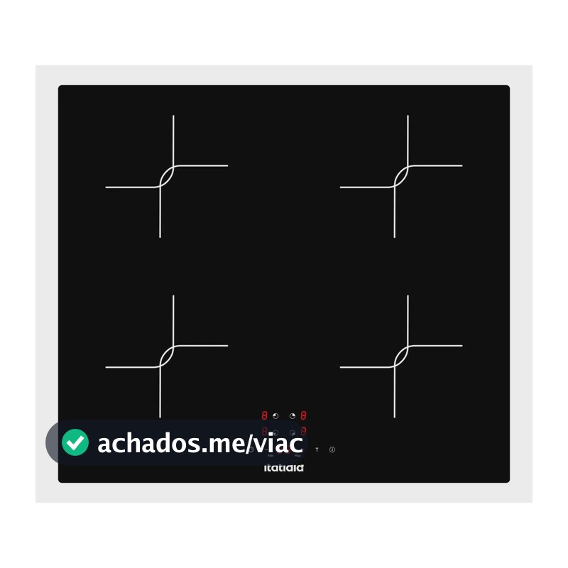 Cooktop de Indução Itatiaia Master 4Q 220V - Preto