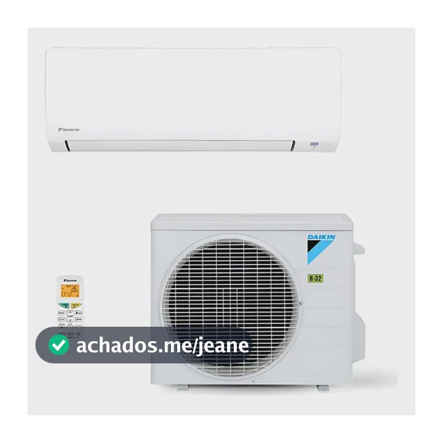 Ar-condicionado Hw Inverter Daikin Full 9.000 R-32 Frio 220v Branco 220v