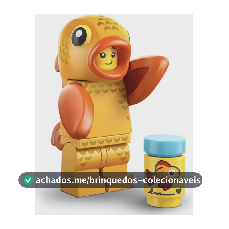 Lego Minifigures 71051 Série 28 Peixe Goldfish Costume 1
