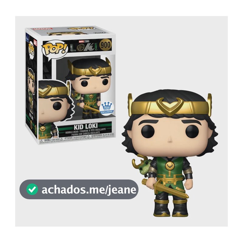 Pop Funko 900 Kid Loki