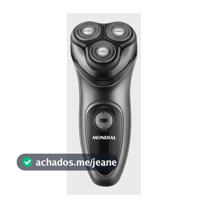 Barbeador Elétrico Power Shave, Mondial, 5W - BE-02