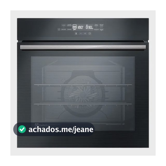Forno De Embutir Electrolux Elétrico 80l Experience Com Food Cor Preto