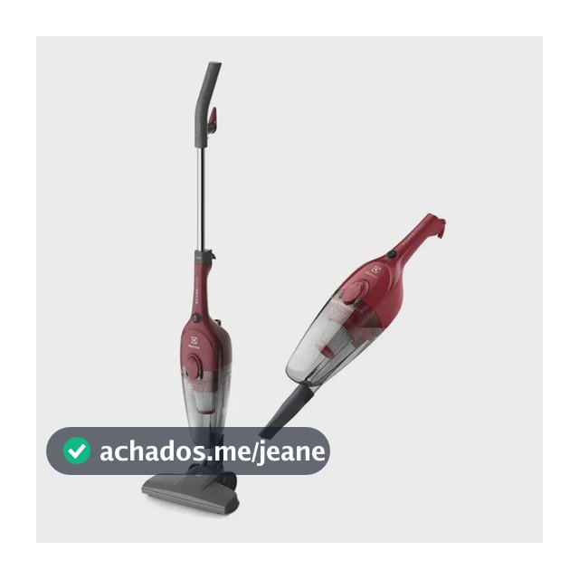 Aspirador De Pó Vertical Com Fio Portátil De Mão 2 Em 1 1100w De Potencia Com Cabo Elétrico De 5 Metros E 1,2 Litros De Capacidade Com Filtro Hepa Electrolux STK13 Vermelho