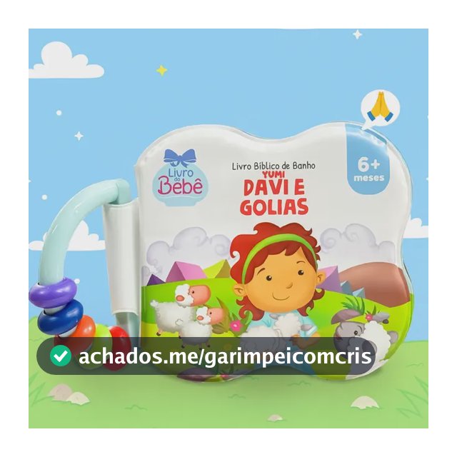 O Livro Do Bebê : Coleção Leitura Bíblica Infantil Para A Hora Do Banho | Leitura Sensorial E Interativa Para Crianças - Livrinho Em Silicone Com Chocalho