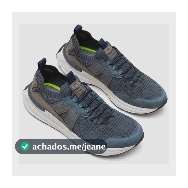 Tenis Democrata Masculino Brad Ultra Light Knit 527103