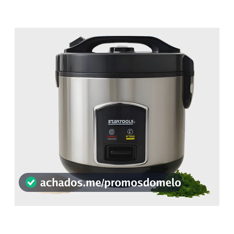 Panela Elétrica De Arroz 1 Litro - Mantém Quente Preto 220v