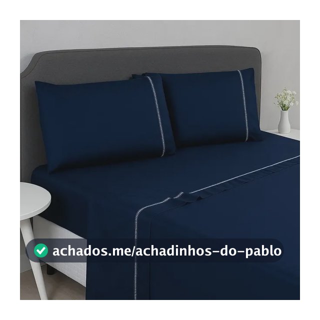 Jogo De Lençol Queen Size 4 Peças 400 Fios C/ Elástico Hotel
