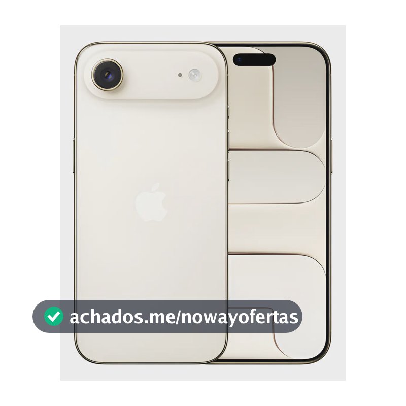 iPhone Air 512 GB - Dourado-claro - somente eSIM - Distribuidor Autorizado