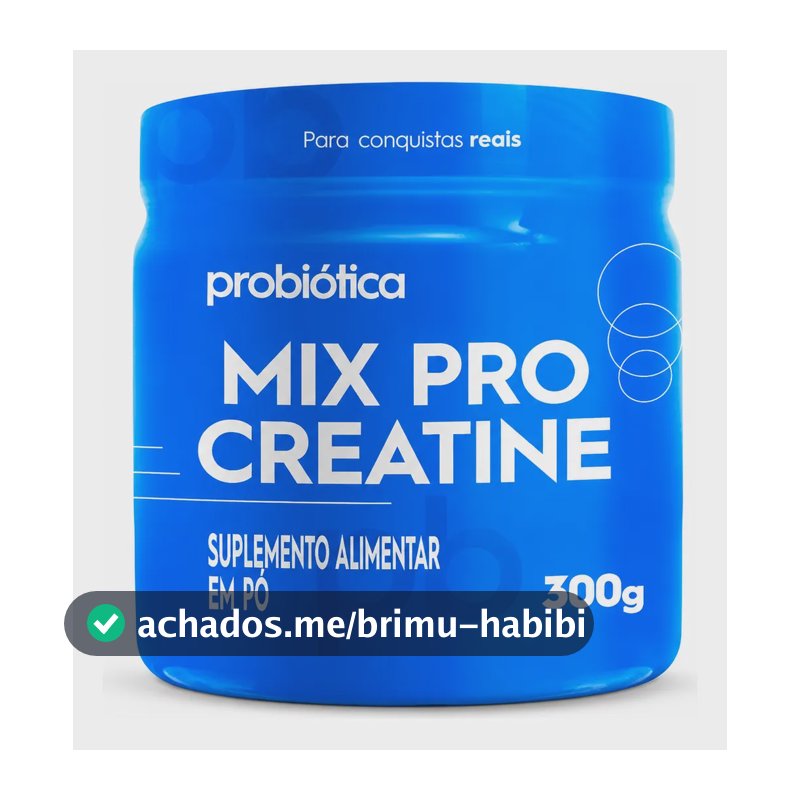 Creatina Probiotica Mix Pro Creatine 300g Sem Sabor