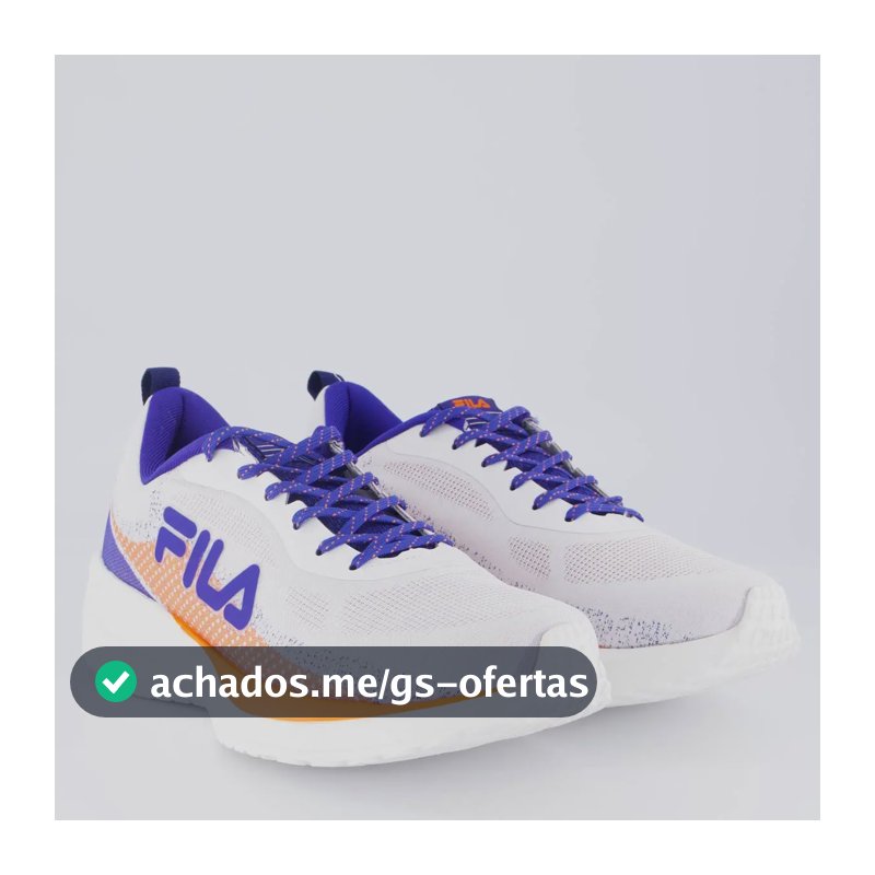 Tênis Fila Effecto 2 Branco E Azul