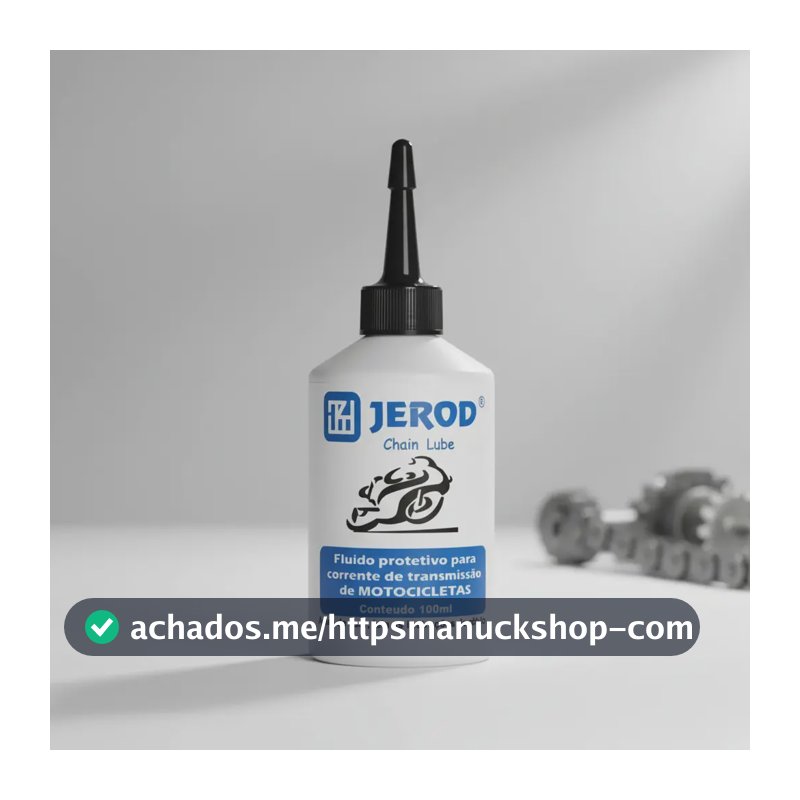 Óleo Lubrificante P/ Corrente Moto Grafitado Moto Jerod Novo