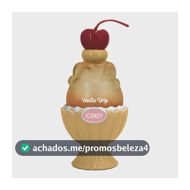 Perfume Icandy Ice Cream Vanilla Drip Feminino 60ml Edp 60ml