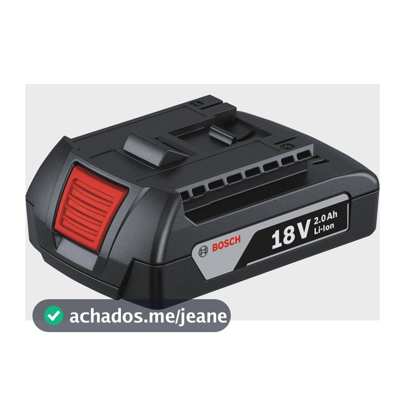 Bateria Íons De Lítio Gba 18v 2ah Bosch Nf