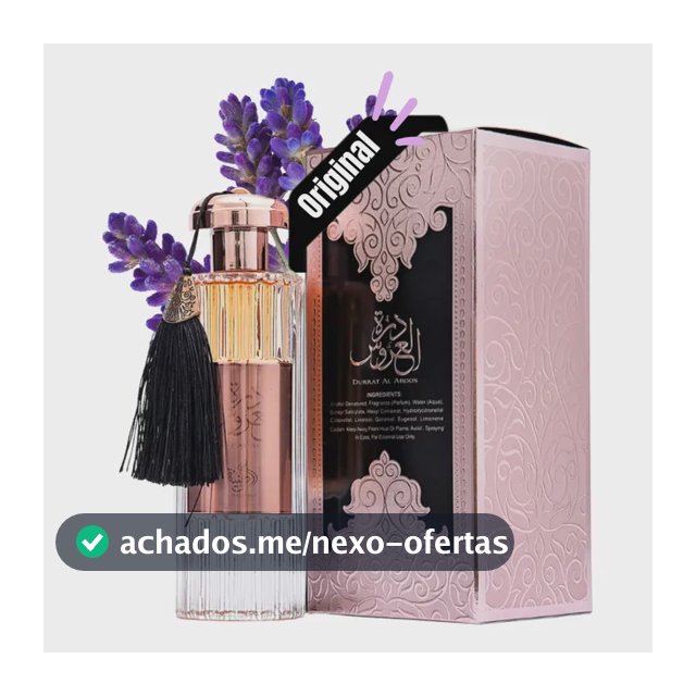 Perfume Árabe Durrat Al Aroos Feminino 85ml Edp Original