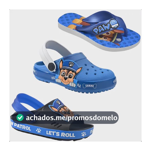 Kit 3 Em 1 Sandália + Babuche + Chinelo Infantil Menino Kids