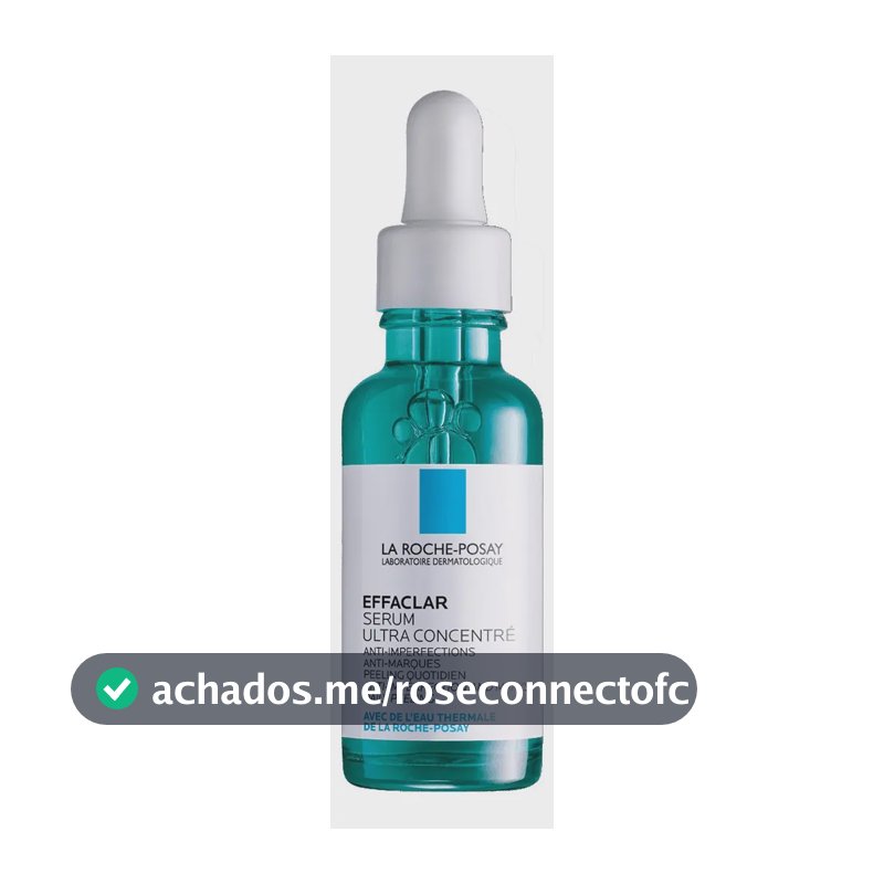 Sérum Ultra Concentrado La Roche Posay Effaclar noite para pele grasa de 30mL 30g 30 màs anos