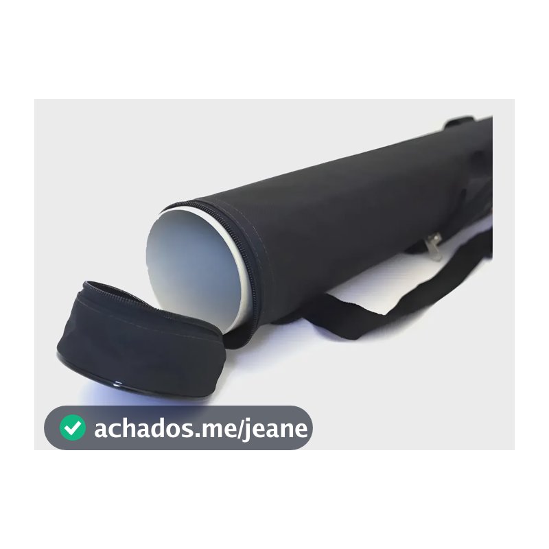 Bolsa Capa Br Case Tubo Rígido Pesca Porta Varas 1,00 Metro Preto