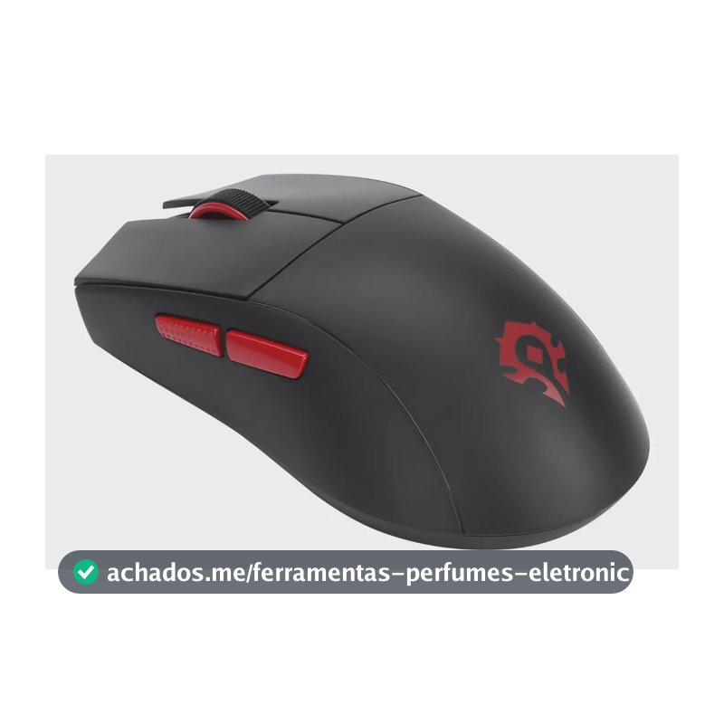 Mouse Gamer Redragon World Of Warcraft Horda Pmw3395 Preto