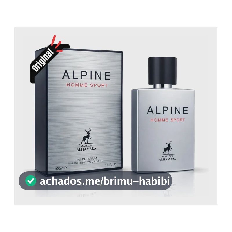 Perfume Árabe Alpine Homme Sport Maison Alhambra 100ml Edp Lipx