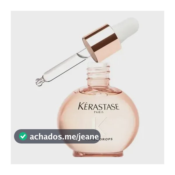 Óleo Capilar Kérastase Gloss Absolu Glaze Drops, Brilho Intenso Para Cabelos, Controle De Frizz, 45ml