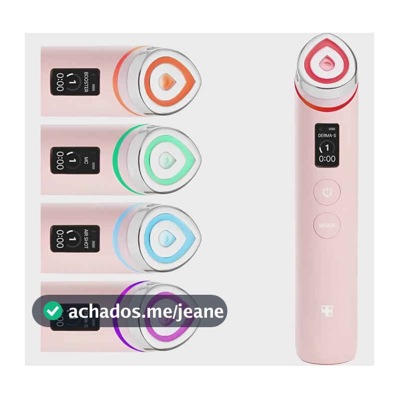 Medicube Age-r Booster Pro 6 Em 1 Anti-rugas Cor Rosa Todo Tipo De Pele Dia/noite