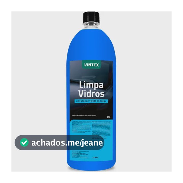 Limpa Vidros Espelhos Limpador Automotivo Vintex Vonixx 1,5l