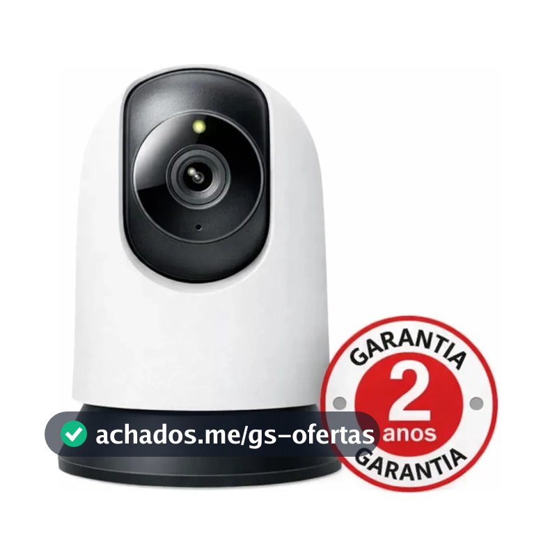 Mercusys MC210 Câmera Segurança Wifi 2K 3MP 360° por TP-Link