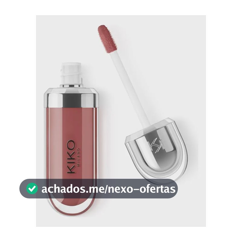 Kiko Milano Hydra Lipgloss Batom Gloss Hidratante Efeito 3d Cor 21 Brun Rose