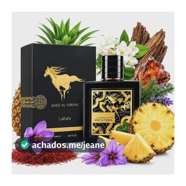 Perfume Qaed Al Fursan Lattafa Edp 90 Ml Original Lacrado