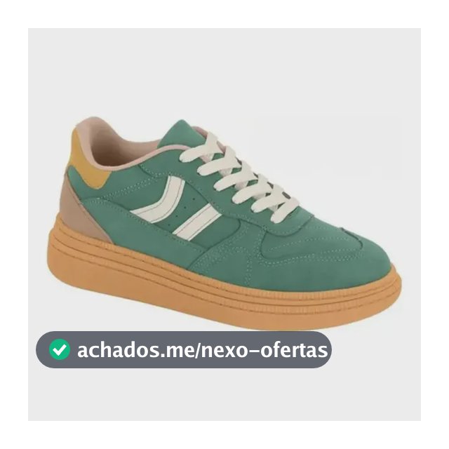 Tênis Feminino Nobuck Casual Conforto Moleca Original