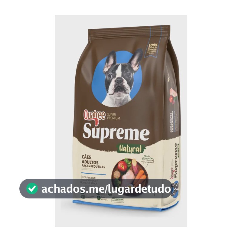 Granvita Quatree Super Premium Supreme Cão Adulto Raças Pequenas Seca