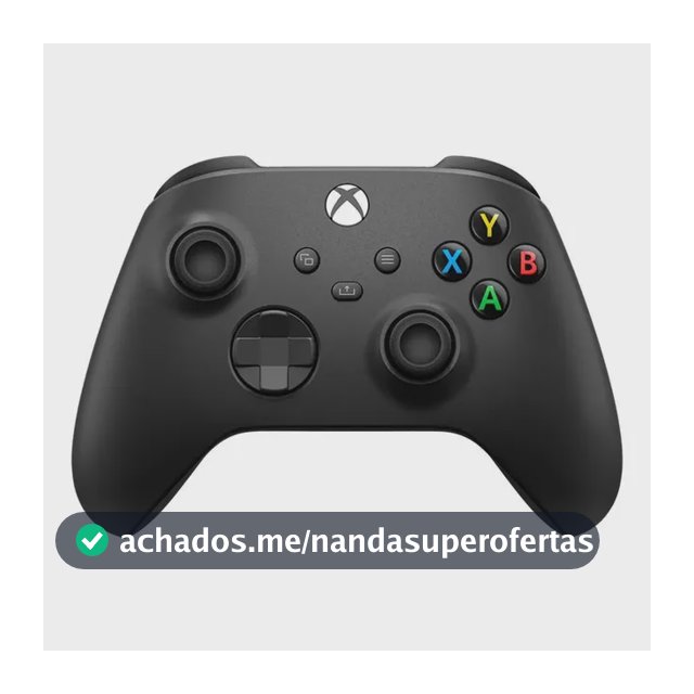 Controle Sem Fio Microsoft Xbox Pc Ep2-40581 Carbon Black Carbon Black