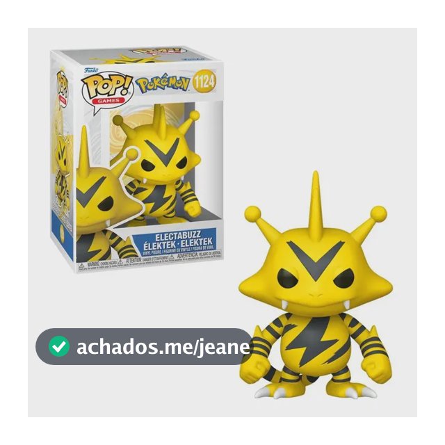 Boneco Funko Pop! Pokémon - Electabuzz