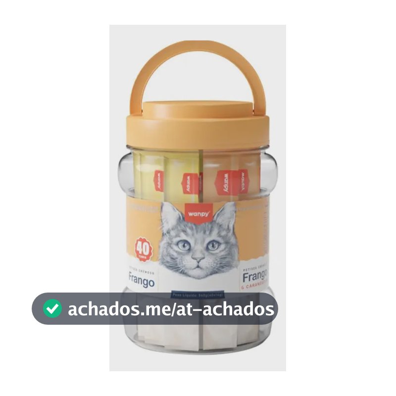 Wanpy Truly Creamy Gato Frango + Frango E Caranguejo 40un