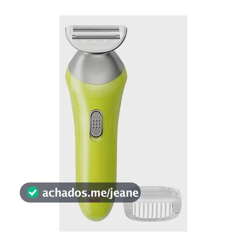 Aparador De Pelos Do Corpo - Ricca Ready - Sem Dor E Stress
