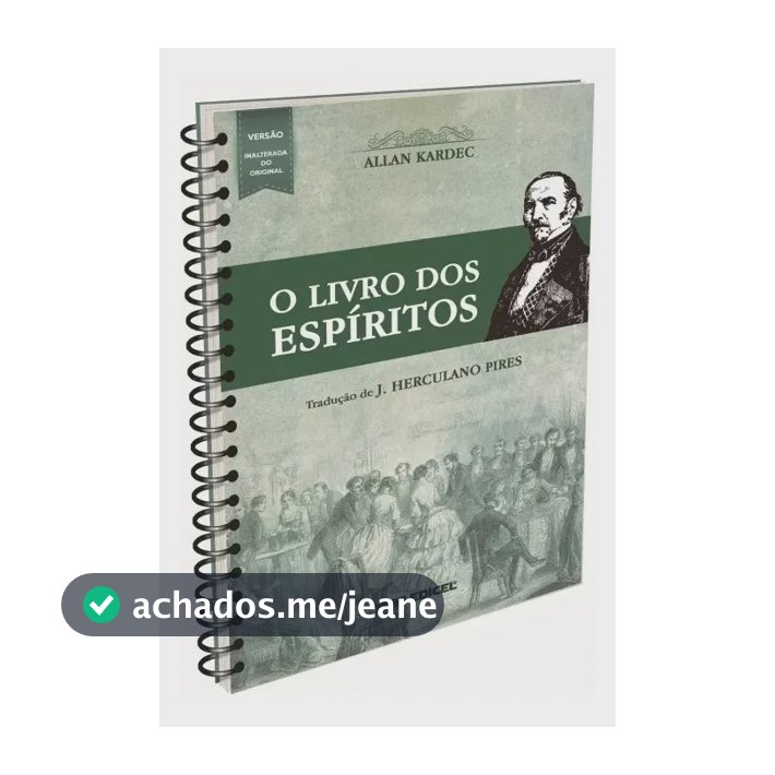 O livro dos espíritos - normal espiral - Kardec, Allan - Edicel