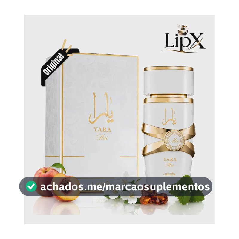 Perfume Árabe Yara Moi Lattafa Eau De Parfum Feminino 100ml Lipx