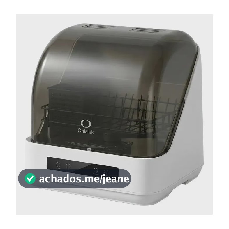 Máquina De Lavar Louça Portátil Semi-automática Bege